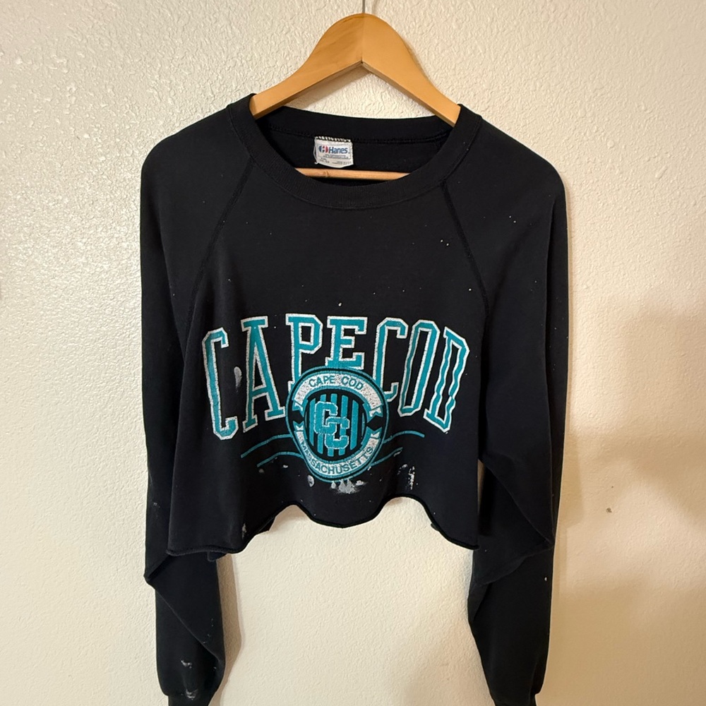 Hanes Classic Black Crewneck Tee